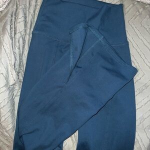 Teal High-Waisted Leggings